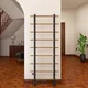 Drabinka gimnastyczna inSPORTline Wootaline 199×80 cm ∙ 9 szczebli ∙ nośność 150 kg ∙ rama stal/drewno