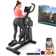 Profesjonalny orbitrek przednionapędowy inSPORTline ZenStride 1200 ∙ 16 poziomów oporu ∙ aplikacje Kinomap/Zwift ∙ ekran TFT 10,1"