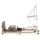 Reformer do pilatesu inSPORTline Comfolder EVO ∙ składany ∙ nośność 150 kg ∙ rama aluminiowa ∙ box w zestawie - Antracyt