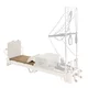 Platforma wypełniająca do reformera Pilates inSPORTline Comfolder EVO ∙ nośność 120 kg ∙ drewno dębowe ∙ skóra PU - Beżowy