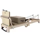 Reformer do pilatesu inSPORTline Comfolder EVO ∙ składany ∙ nośność 150 kg ∙ rama aluminiowa ∙ box w zestawie - Antracyt