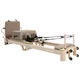 Reformer do pilatesu inSPORTline Comfolder EVO ∙ składany ∙ nośność 150 kg ∙ rama aluminiowa ∙ box w zestawie - Antracyt