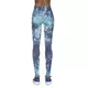 Damskie sportowe legginsy BAS BLACK Laguna - Niebieski