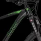 Rower górski 4EVER FRONTBEE 29'' ∙ widelec amortyzowany SR Suntour z blokadą ∙ hamulce tarczowe Shimano ∙ 18 biegów ∙ waga 14 kg - perłowy czarny/zielony