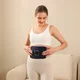 Pas masujący lędźwiowy inSPORTline Soncharge ∙ ciepło 40-50°C ∙ 3 tryby wibracji ∙ 3 poziomy grzania ∙ unisex ∙ oddychający materiał ∙ LCD