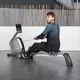 Wioślarz magnetyczny inSPORTline RW60 ∙ składany ∙ program HRC ∙ 16 stopni obciążenia ∙ Bluetooth ∙ aplikacje treningowe - Czarny
