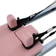 Zapasowe podpórki pod ramiona do reformera Pilates inSPORTline Oquiler ∙ 2 szt. ∙ metal ∙ pianka PU ∙ mikrofibra - Różowy