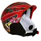 Kask snowboardowy Worker Playful ∙ waga 460 g ∙ otwory wentylacyjne ∙ szybkie zapinanie ∙ pasek na gogle - Czerwony - Czerwony