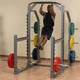 Wielofunkcyjny stojak treningowy pod sztangę Body-Solid SMR1000 ∙ heavy-duty rack ∙ haki bezpieczeństwa ∙ drążek górny