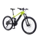 Górski rower elektryczny z pełnym zawieszeniem Levit Svarog BF Overstep 630 29"/27,5" - Lime black pearl - Lime black pearl