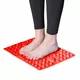 Mata masująca stopy inSPORTline Tilsipur ∙ akupresura + magnetoterapia ∙ intensywna stymulacja - Czerwony