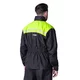 Kurtka motocyklowa przeciwdeszczowa W-TEC Rinstop ∙ wodoodporna ∙ odblaskowa Visionight ∙ ripstop ∙ mesh ∙ lekka kompaktowa - Czarny-fluo