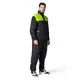 Spodnie motocyklowe przeciwdeszczowe W-TEC Rinstop ∙ ripstop ∙ wzmocnione pośladki ∙ odblaski visionight ∙ regulacja nogawek - Czarny