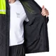 Kurtka motocyklowa przeciwdeszczowa W-TEC Rinstop ∙ wodoodporna ∙ odblaskowa Visionight ∙ ripstop ∙ mesh ∙ lekka kompaktowa - Czarny-fluo