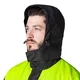 Kurtka motocyklowa przeciwdeszczowa W-TEC Rinstop ∙ wodoodporna ∙ odblaskowa Visionight ∙ ripstop ∙ mesh ∙ lekka kompaktowa - Czarny-fluo