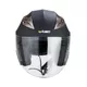Kask motocyklowy otwarty z blendą W-TEC Putta - Biały perłowy