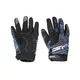 Rękawice motocyklowe W-TEC Heralt - Zielony - Niebieski