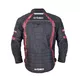 Męska kurtka motocyklowa W-TEC Kamicer - Czarno-czerwony