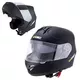Kask motocyklowy szczękowy W-TEC Vexamo z blendą - Biały - Czarny matowy