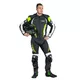 Męska skórzana kurtka motocyklowa W-TEC Velocity - Czarny-fluo