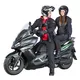 Męska kurtka motocyklowa soft-shell W-TEC Langon - Czarno-niebieski