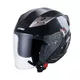 Kask motocyklowy otwarty z blendą W-TEC Putta - Biały perłowy