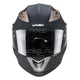 Kask motocyklowy z blendą Flip-Up W-TEC Pezzon - czarno-brązowy