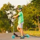 Dziecięcy kask rowerowy WORKER Freestyle Komik - Zielony