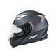 Kask motocyklowy z blendą Flip-Up W-TEC Pezzon - czarno-brązowy