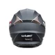 Kask motocyklowy z blendą Flip-Up W-TEC Pezzon - czarno-brązowy