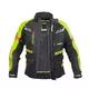 Męska kurtka motocyklowa W-TEC Ventura - Czarny-fluo żółty