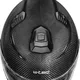 Kask motocyklowy full-carbon W-TEC Tensiler ∙ lekki ∙ skorupa karbon + włókno szklane ∙ wysuwana osłona słoneczna - połysk węgla