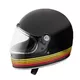 Kask motocyklowy pełny W-TEC Cruder Bismar - czarno-czerwono-żółty