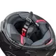 Kask motocyklowy full-carbon W-TEC Tensiler ∙ lekki ∙ skorupa karbon + włókno szklane ∙ wysuwana osłona słoneczna - połysk węgla