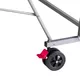 Zewnętrzny stół do tenisa stołowego inSPORTline Sunny 600 ∙ wodoodporny ∙ rama stalowa 15x30 mm ∙ składany ∙ kółka transportowe