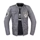 Męska kurtka motocyklowa W-TEC Black Heart Garage Built Jacket ∙ Ochraniacze CE ∙ Kaptur odpinany - Ciemny szary