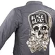 Męska kurtka motocyklowa W-TEC Black Heart Garage Built Jacket ∙ Ochraniacze CE ∙ Kaptur odpinany - Ciemny szary