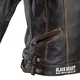 Damska skórzana kurtka motocyklowa W-TEC Black Heart Lizza - Brązowy Vintage