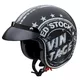 Kask motocyklowy otwarty W-TEC Café Racer - 3Ways Surf - Zapasy vintage