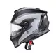 Kask motocyklowy W-TEC Integra Graphic + wizjer - Czarno-zielony