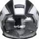 Kask motocyklowy W-TEC Integra Graphic + wizjer - Czarno-zielony