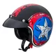 Kask motocyklowy otwarty W-TEC Café Racer - 3Ways Surf - Wielka gwiazda