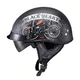 Kask motocyklowy otwarty chopper W-TEC Black Heart Rednut - Motocykl / Czarny mat - Motocykl / Czarny mat