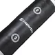 Worek bokserski treningowy inSPORTline Robkin 180x35cm ∙ waga 50 kg ∙ skóra syntetyczna ∙ z łańcuchami - Czarno-biały