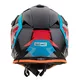 Kask motocyklowy cross enduro W-TEC V321 ∙ ABS ∙ ECE 22-05 ∙ wentylacja ∙ lekki - Północny ogień