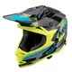 Kask motocyklowy cross enduro W-TEC V321 ∙ ABS ∙ ECE 22-05 ∙ wentylacja ∙ lekki - Północny ogień - Światło księżyca