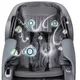 Fotel do relaksu inSPORTline Carlita ∙ masaż mechaniczny + powietrzny ∙ ogrzewanie podczerwienią ∙ sterowanie głosowe ∙ Bluetooth - Antracyt