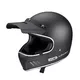 Kask motocyklowy otwarty W-TEC Black Heart Retron ∙ Vintage ∙ 1100 g ∙ ECE 22-05 - Prosty czarny