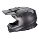 Kask motocyklowy motocross downhill W-TEC Crosscomp - połysk węgla