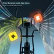 Orbitrek przednionapędowy inSPORTline ZenStride 200 ∙ składany ∙ 16 poziomów obciążenia ∙ aplikacje Zwift/Kinomap ∙ program HRC